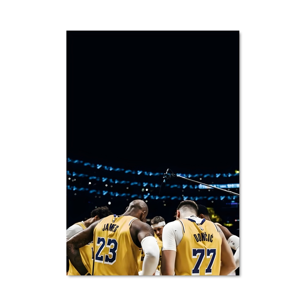 Poster L'Esprit des Lakers – affiche Basketball